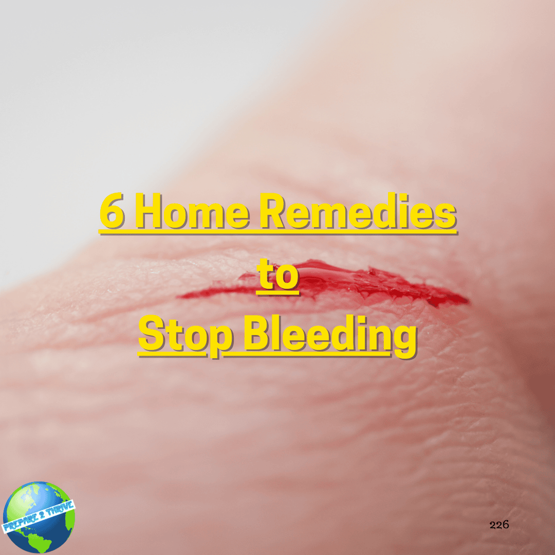 6 Home Remedies to Stop Bleeding
