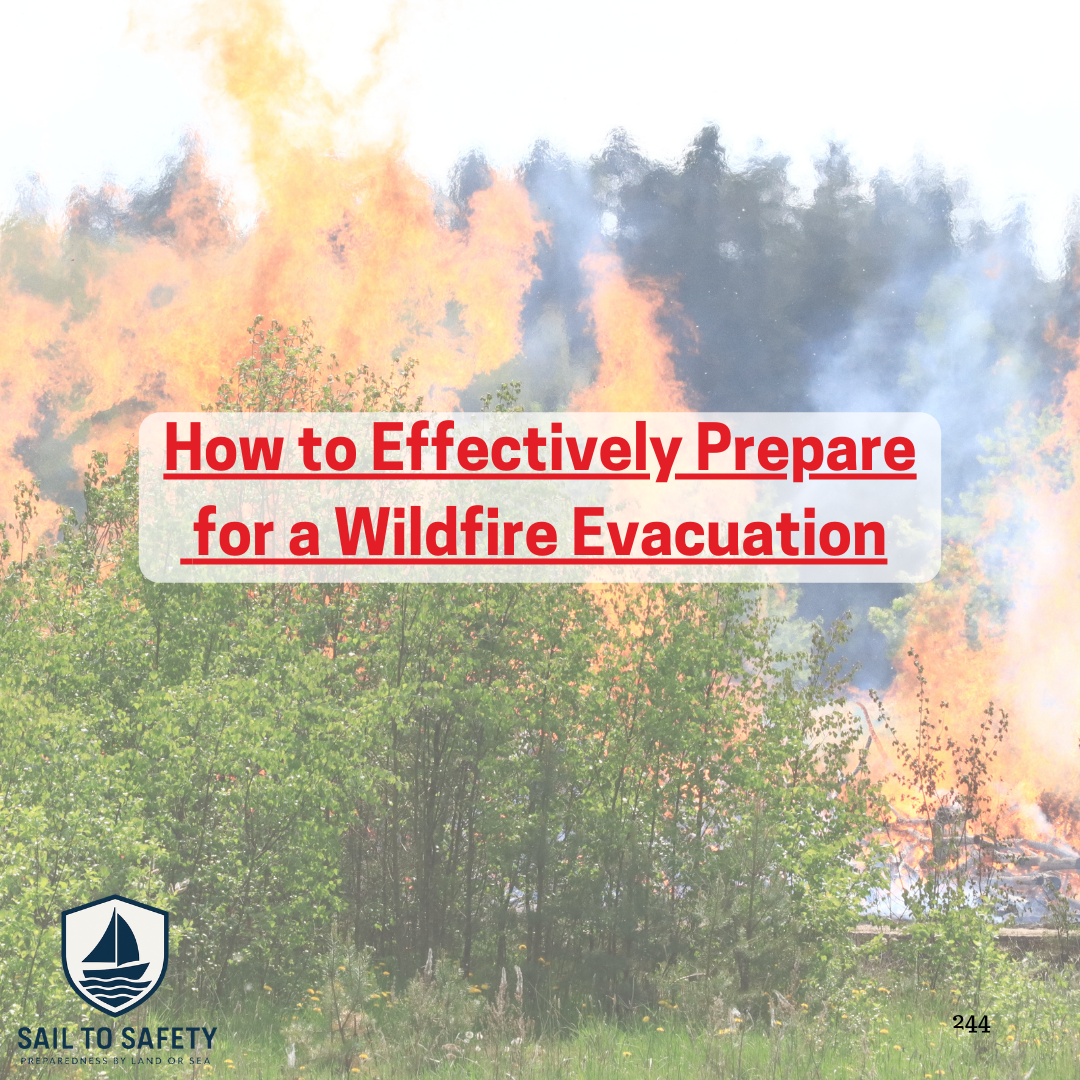 How to Effectively Prepare for a Wildfire Evacuation
